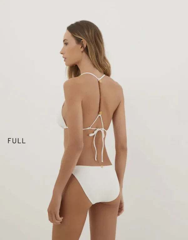 Online Vix Firenze White Aika Detail Bottom Full Coverage | Bikinis